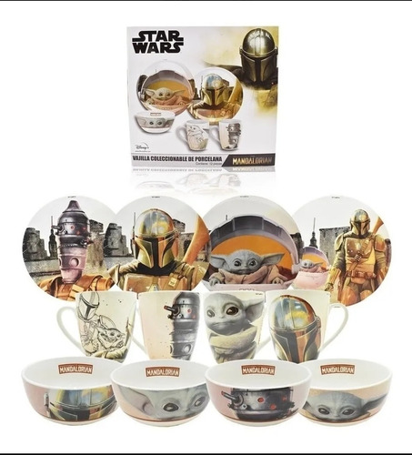 Vajilla De Porcelana Star Wars