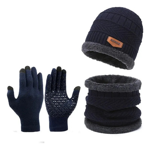 Gorro Bufanda Guantes Estambre Para El Frio