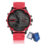 Reloj Deportivo Casual De Cuarzo Para Hombre Con Caja De Reg