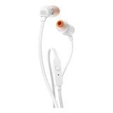 Fone De Ouvido Com Fio Jbl Tune 110 Branco T110 In-ear White