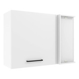 Mueble Superior De Cocina Esquinero Madesa Agata 1 Puerta Color Blanco