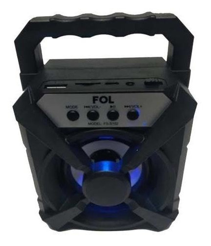 Bocina Portátil Bluetooth Fool Microsd 3 