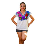 Lote/set De 6 Blusas Bordadas Artesanales/zinacantán Chiapas