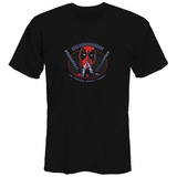 Remeras Deadpool Touching Comics *mr Korneforos*