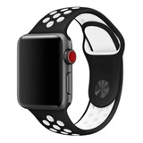 Pulseira Silicone Nik Furadinha P/ Apple Watch Iwo F8 Sport