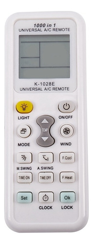 Control Remoto Lcd Digital Inalámbrico K-1028e 1000 En 1 Ac