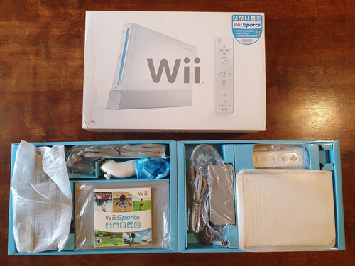 Console Nintendo Wii Na Caixa Em Ótimo Estado