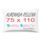 Relleno Para Almohada Microfibra Lavable 75x110