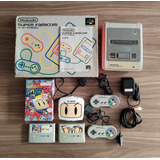 Super Famicom Paquete Consola Controles Juegos Multitap 