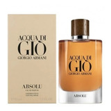 Perfume Acqua Di Gio Homme Absolu Edp X 125ml