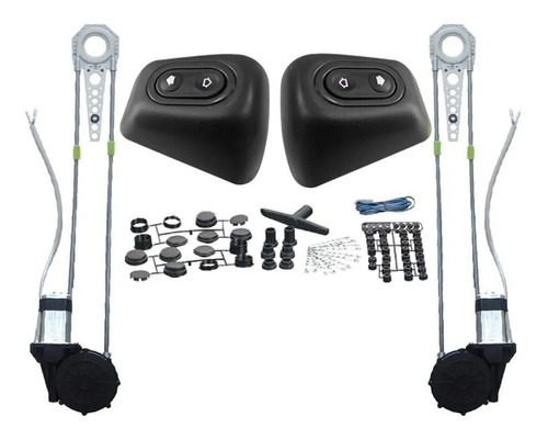 Kit De Vidrios Electricos Para 2 Vidrios Audimax