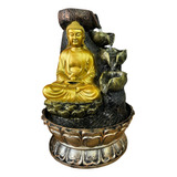 Estatua De Buda Cascada De Calma Agua Para Interior