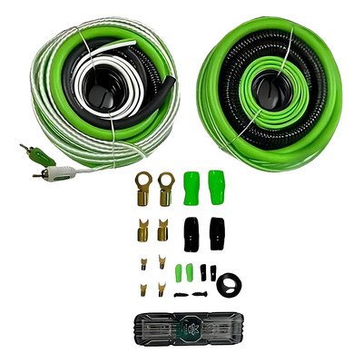 Kit De Instalación Atomic Audio Atom-4 Calibre 4 Rca 1800w | Envío gratis