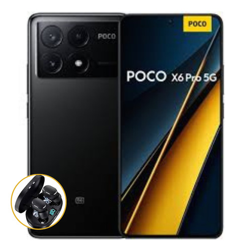 Poco X6 Pro 5g Dual Sim 512gb / 12gb Ram +fone Bluetooth 