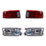 Set Calaveras + Faros Depo Nissan Tsuru 2005-2017