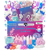 Kit Para Slime De Unicornio Para Niños Con Activador Colore