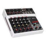 Consola De Mezclas Digital Profesional Karaoke Mixer De 6 Ca