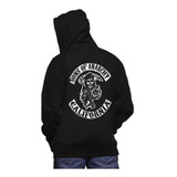 Blusa Moletom Canguru Sons Of Anarchy Série Casaco Samcro