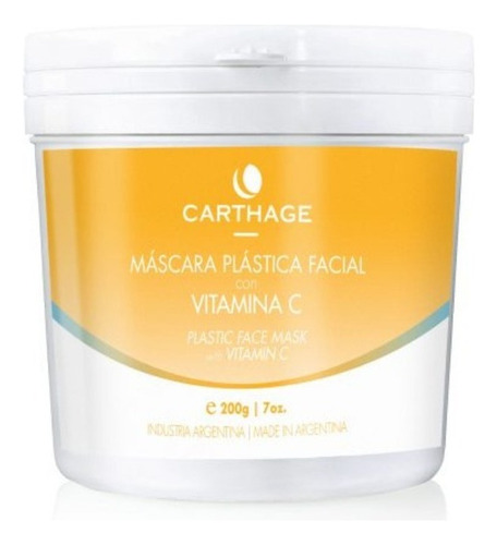 Carthage Mascara Plastica Con Vitamina C X 200 G Tipo De Piel Todo Tipo