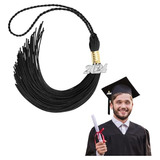 Tassel Graduación 2024, Cuerda Negra Para Birrete