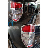 Mascara Cromada Aro Faro Trasero Ford Ranger 2012 A 2019 X2
