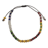 Ilde Pulsera 7 Potencias, Elegua Cristal Santería