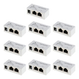 10pcs Adaptador Ethernet Para Inyector Poe Gigabit 12v-52v