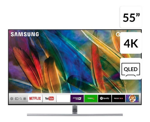 Samsung Smart Tv Qled 55 Q7f 4k Con Detalle