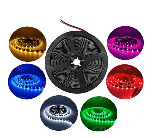 Rollo Led 3528 5 Mts Azul Blanco Rojo Verde Ambar