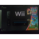 Nintendo Wii Negro Con Disco Pro Evolución Soccer 2011