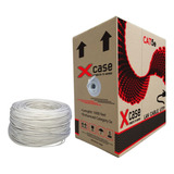 Cable Utp 100mts Xcase Cat 5e 4 Hilos 2 Pares Uso Interior