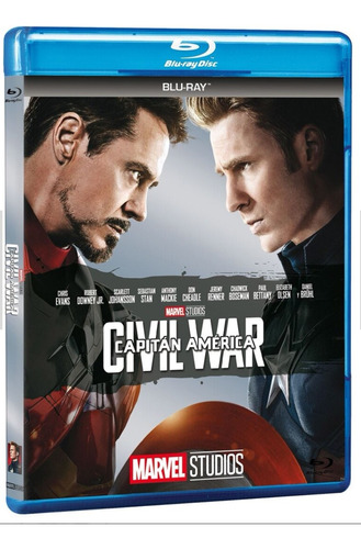 Capitán América: Civil War Blu Ray Con Slipcover. 