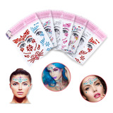 Strass Stickers Cristales Autoadhesivos Faciales Tatto X6
