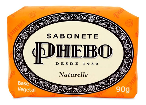 Sabonete Em Barra Glicerinado Naturelle 90g - Phebo