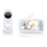Monitor De Bebê Motorola Ease 34 Com Tela De Vídeo De 4,3 Polegadas