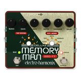 Pedal Electro-harmonix Deluxe Memory Man W/tap 550 Color Verde/beige