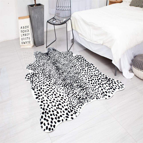 Alfombra Grande Con Estampado De Leopardo, 6.6 X 4.9 Pies, P