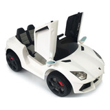 Carro Moto Electrico Niños Lamborghini Llanta Caucho Control