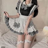 Disfraz De Lolita Cosplay Sexy Anime Maid Lencería Kawaii Ne