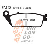 Balatas Ebc Del. Honda Cbr 250 Rj/rk/rk2 88-89 Fa142