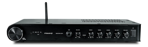 Amplificador Frahm Slim 3800 Hdmi Bluetooth Bivolt Cor Preto Potência De Saída Rms 240 W