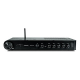 Amplificador Frahm Slim 3800 Hdmi Bluetooth Bivolt Cor Preto Potência De Saída Rms 240 W