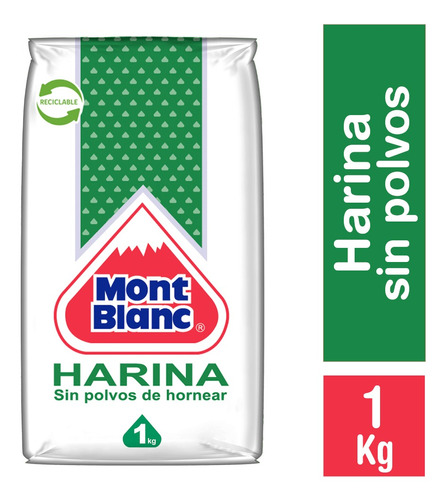 Mont Blanc Harina Sin Polvo 1 Kg