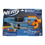Pistola Nerf Elite 2.0 Commander Rd-6 Con Tambor Giratorio