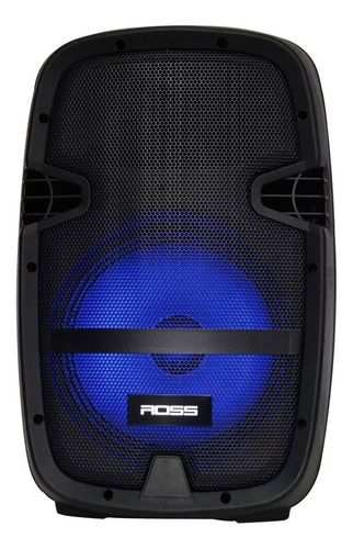 Bafle Portatil Ross Rp10al-r 400w Bluet/luz/control/bat.rec