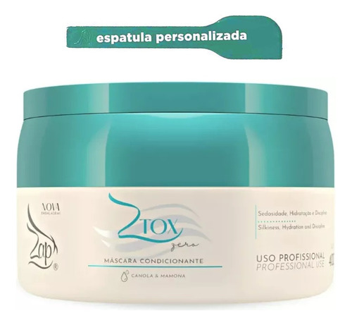 Zap Ztox Zero Sem Formol 400g Original