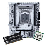 Kit Gamer Placa Mãe X99 White Intel Xeon E5 2680 V4 32gb 