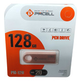 Pendrive 128gb Em Aço Resistente A Quedas