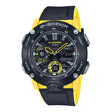 Nuevo G Shock Ga 2000 1a9 Fibra De Carbono Original Amarillo