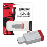 Memoria Usb 32gb Original Kingston Modelo Dt50 3.1/3.0/2.0